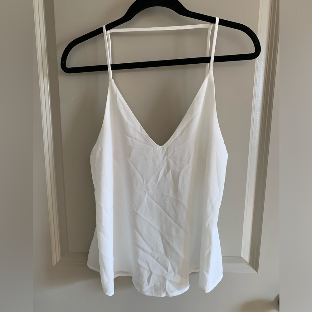 Blue blush tank